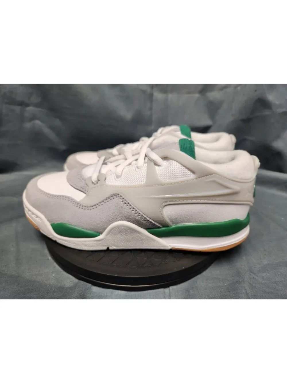Jordan 4 RM (PS) Sneakers White Green Grey Kids Size 3Y BRAND NEW NO BOX!
